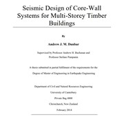 Seismic Design of Core-Wall Systems for Multi-Storey Timber Buildings