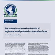 The Economic and Emissions Benefits of Engineered Wood Products in a Low-Carbon Future