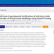 Full-Scale Experimental Verification of Soft-Story-Only Retrofits of Wood-Frame Buildings Using Hybrid Testing