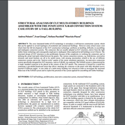 Structural Analysis of CLT Multi-Storey Buildings Assembled with the Innovative X-RAD Connection System: Case-Study of a Tall-Building