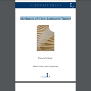 Cover image of Mechanics of Cross-Laminated Timber