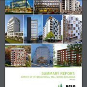 Cover image of Summary Report: Survey of International Tall Wood Buildings