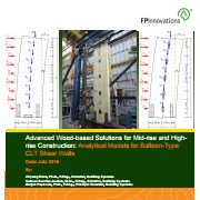 Cover image of Advanced Wood-Based Solutions for Mid-Rise and High-Rise Construction: Analytical Models for Balloon-Type CLT Shear Walls