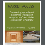 Overcoming Psychological Barriers to Widespread Acceptance of Mass Timber Construction in Australia