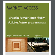 Cover image of Enabling Prefabricated Timber Building Systems in Commercial Construction