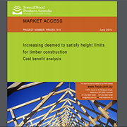 Increasing Deemed to Satisfy Height Limits for Timber Construction Cost Benefit Analysis