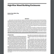 Cover image of High-Rise Wood Building Enclosures