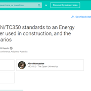 An Application of the CEN/TC350 Standards to an Energy and Carbon LCA of Timber Used in Construction, and the Effect of End-of-Life Scenarios