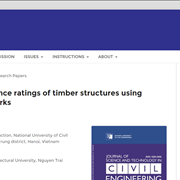 Cover image of Predicting Fire Resistance Ratings of Timber Structures Using Artificial Neural Networks