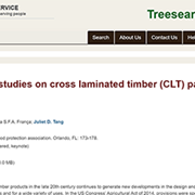 Cover image of Ongoing Termite Studies on Cross Laminated Timber (CLT) Panels