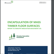 Encapsulation of Mass Timber Floor Surfaces