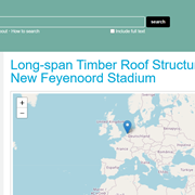 Long-span Timber Roof Structure for the New Feyenoord Stadium