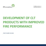 Development Of CLT Products with Improved Fire Performance