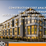 Cover image of Construction Cost Analysis of High-performance Multi-unit Residential Buidlings in British Columbia