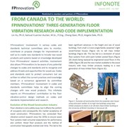 From Canada to the World: FPInnovations' Three-Generation Floor Vibration Research and Code Implementation