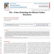 TS3 – A New Technology for Efficient Timber Structures