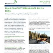 Cover image of Rebuilding the timber bridge supply chain