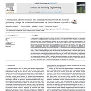 Combination of laser scanner and drilling resistance tests to measure geometry change for structural assessment of timber beams exposed to fire