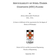 Serviceability of Steel-Timber Composite (STC) floors
