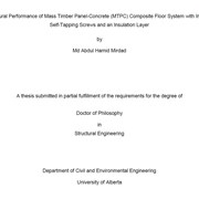 Structural Performance of Mass Timber Panel-Concrete (MTPC) Composite Floor System with Inclined Self-Tapping Screws and an Insulation Layer