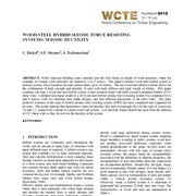 Wood-Steel Hybrid Seismic Force Resisting Systems: Seismic Ductility