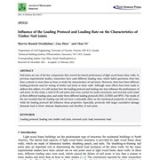Influence of the Loading Protocol and Loading Rate on the Characteristics of Timber Nail Joints