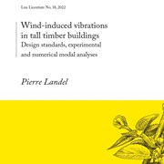 Wind-induced vibrations in tall timber buildings: Design standards, experimental and numerical modal analyses