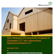 Cover image of New Attributes and Economic Analyses of Composite CLT and Value-Added Appearance-Based CLT