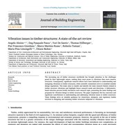 Vibration issues in timber structures: A state-of-the-art review
