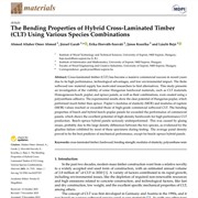 The Bending Properties of Hybrid Cross-Laminated Timber (CLT) Using Various Species Combinations