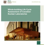 Whole-building Life Cycle Assessment of Canadian Nuclear Laboratories