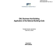 CNL Business Hub Building Application of the National Building Code