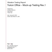 Vibration Testing Report: Yukon Office Building