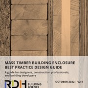 Mass Timber Building Enclosure Best Practice Design Guide