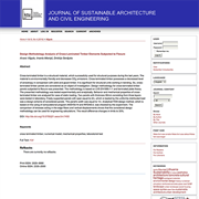 Cover image of Design Methodology Analysis of Cross-Laminated Timber Elements Subjected to Flexure